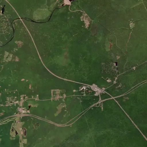 Bird's eye view of the park