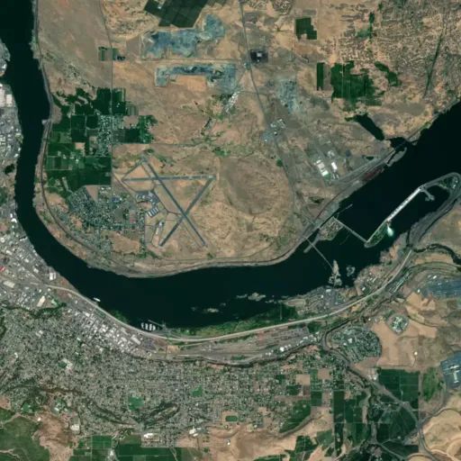 Bird's eye view of the park
