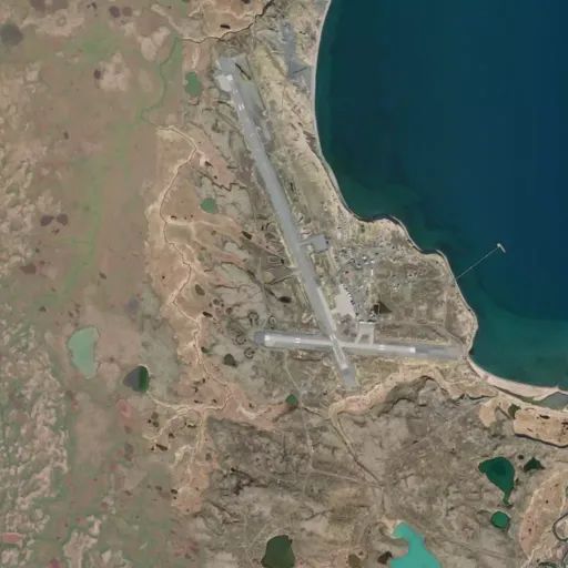 Bird's eye view of the park