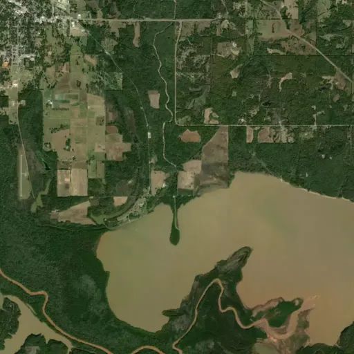 Bird's eye view of the park
