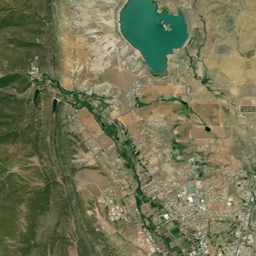 Bird's eye view of the park