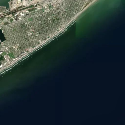 Bird's eye view of the park