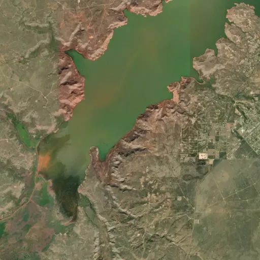 Bird's eye view of the park