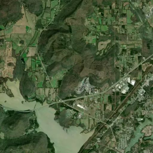 Bird's eye view of the park